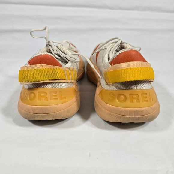 Sorel Explorer Blitz Stride Running Shoes Women Size 7 Athletic Orange Lace Up - Picture 8 of 10